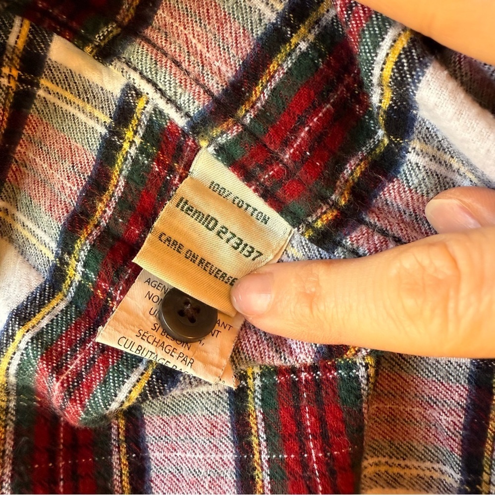LLBean Flannel - Picture 5 of 5